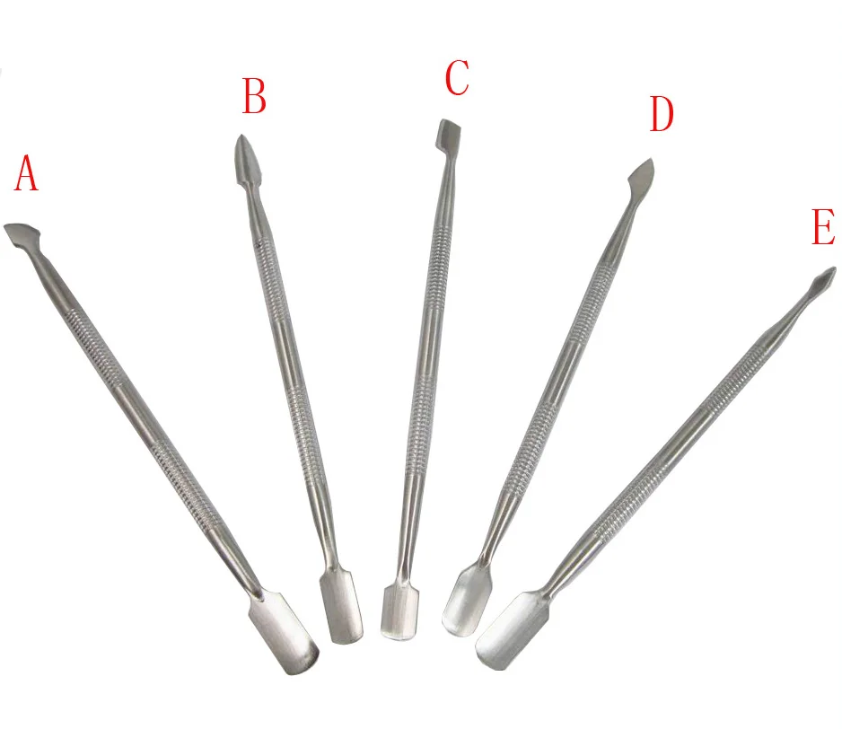 Stainless Steel Nail Polish Remover Nail Art Stick For Pusher Remover
