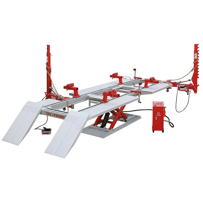 UL-1000  Guaranteed Quality Unique chassis straightening bench car frame machine chassis pulling machine for auto body work shop