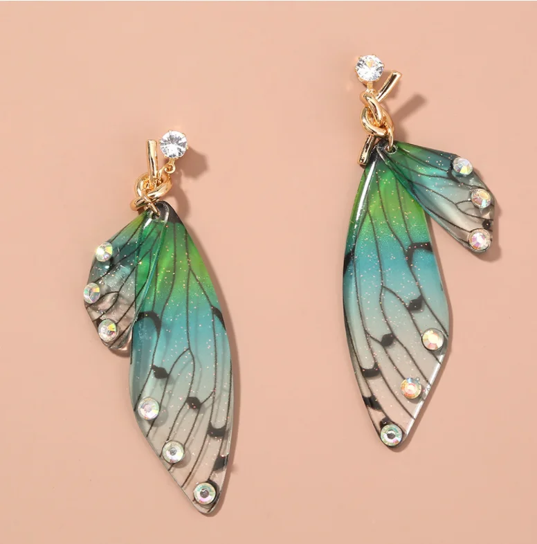 Взрывные ювелирные изделия серии Sen лепестки цветы простые темпераментные длинные жемчужные серьги с кисточками серьги