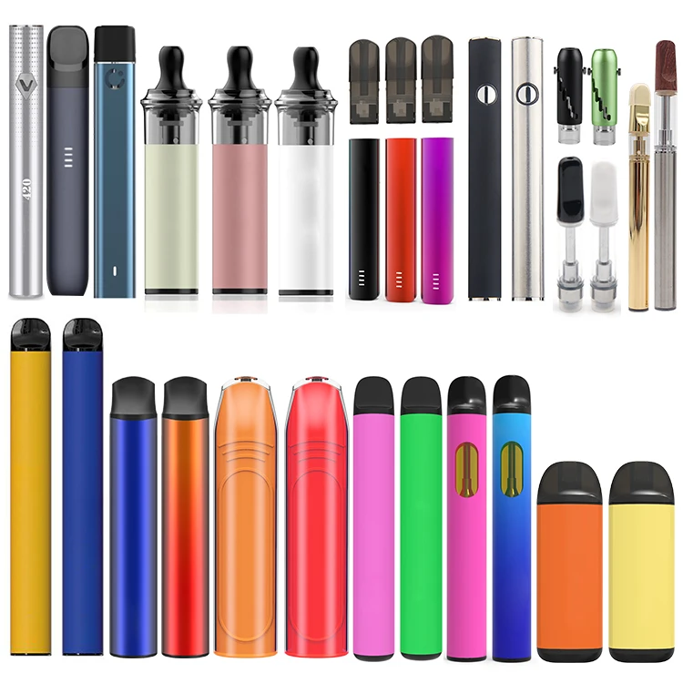 Заказной OEM ODM пустая электронная сигарета без масла ручка для курения CBD перезаряжаемый одноразовый