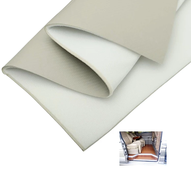 Shrink-Resistant 100% Polyester Leather Composite Sponge Gauze Foam Fabric For Car Interior Modification