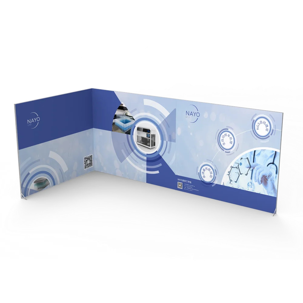 Display Trade Show Tradeshow Stand Portable Booth Light Stands Exhibition Companies Good Price New Arrival Small Booths