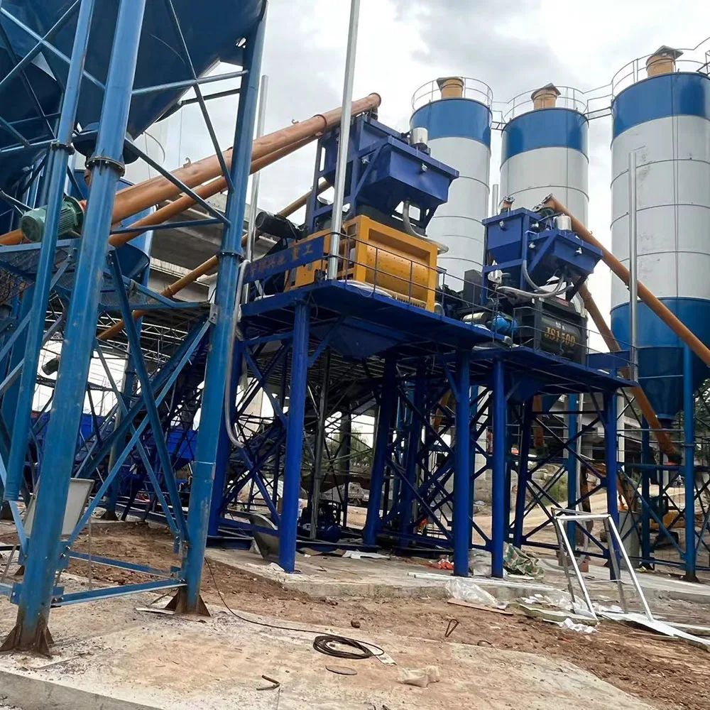 Factory Machinery Manufacturer HZS 25 to 240 m3/h Small Portable Ready Mixed Concrete Batching Plant