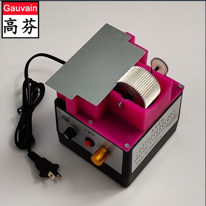 
Single Side Leather Edge Dyeing Box Machine with iron lid for Belt Bags Making 