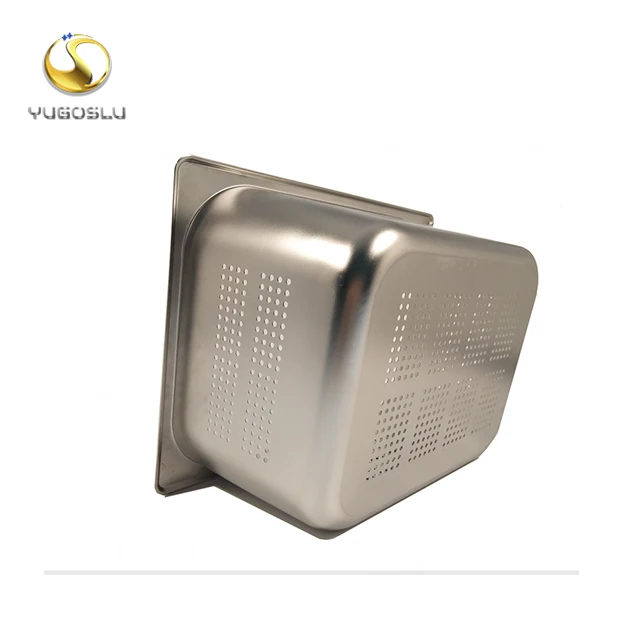 Professional manufacturer High Quality  kitchen equipment Stainless Steel Perforated 1 2  Gastronom GN Pan