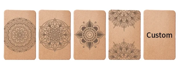 Wholesale strong pressure resistant Cork Yoga Block Brick