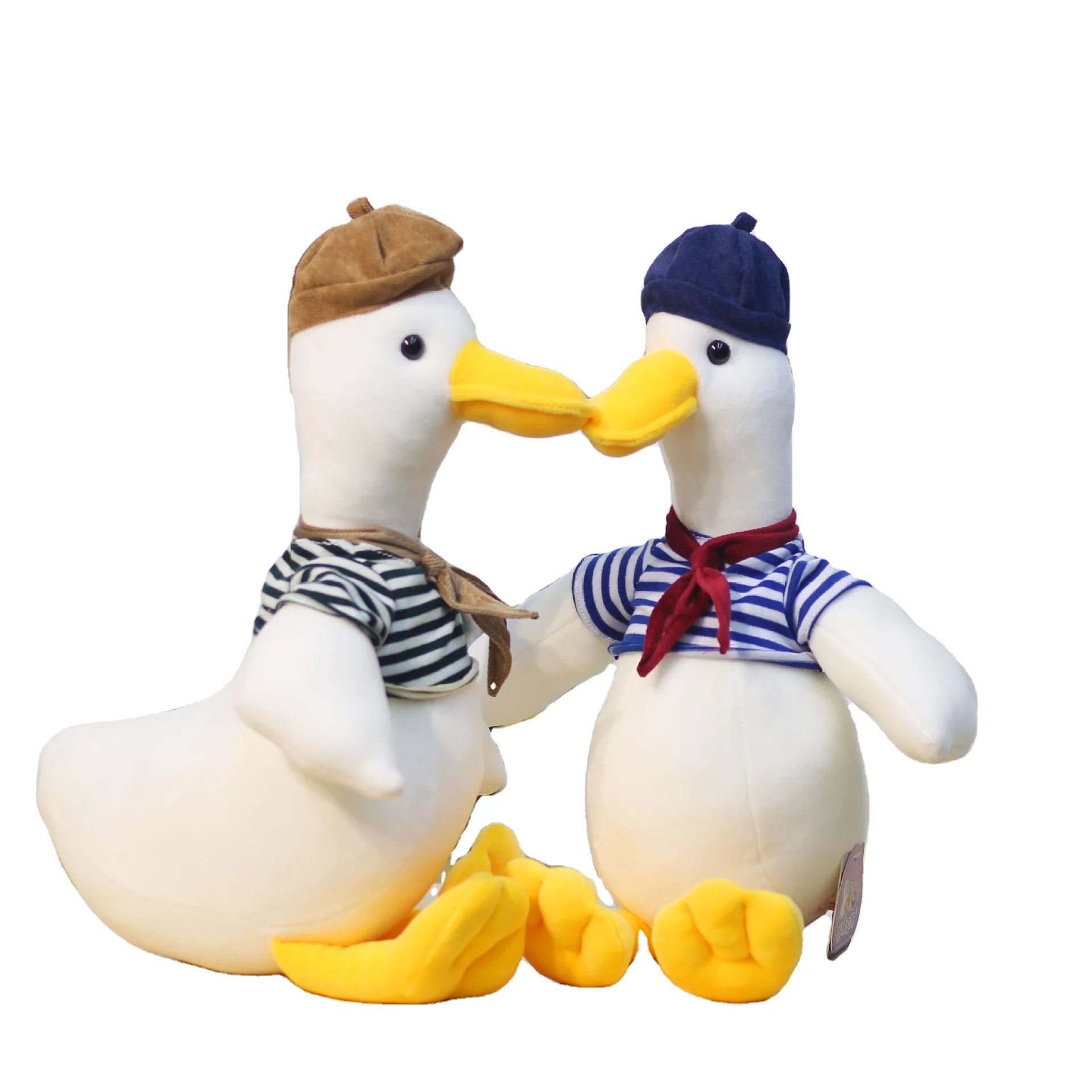 High Quality Colorful Plush Wholesale kawaii plush toy  Painter Goose toys custom mini plush duck toy  for Women
