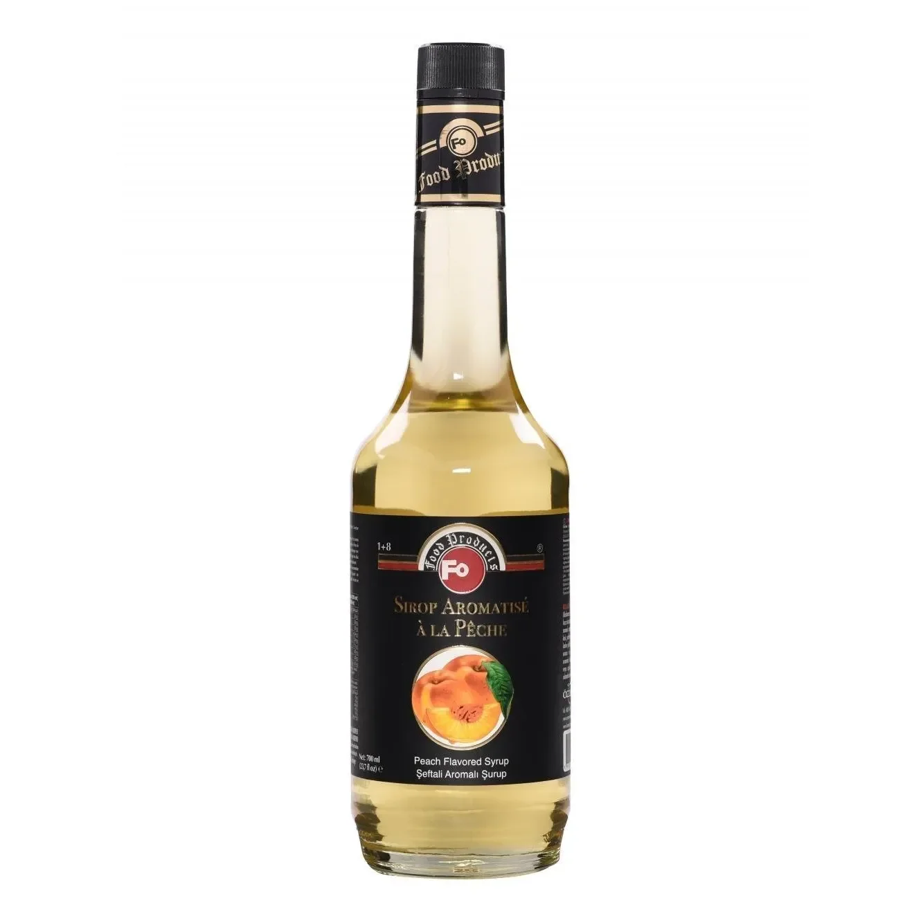 Peach Flavored Syrup-Transparent 700 ml
