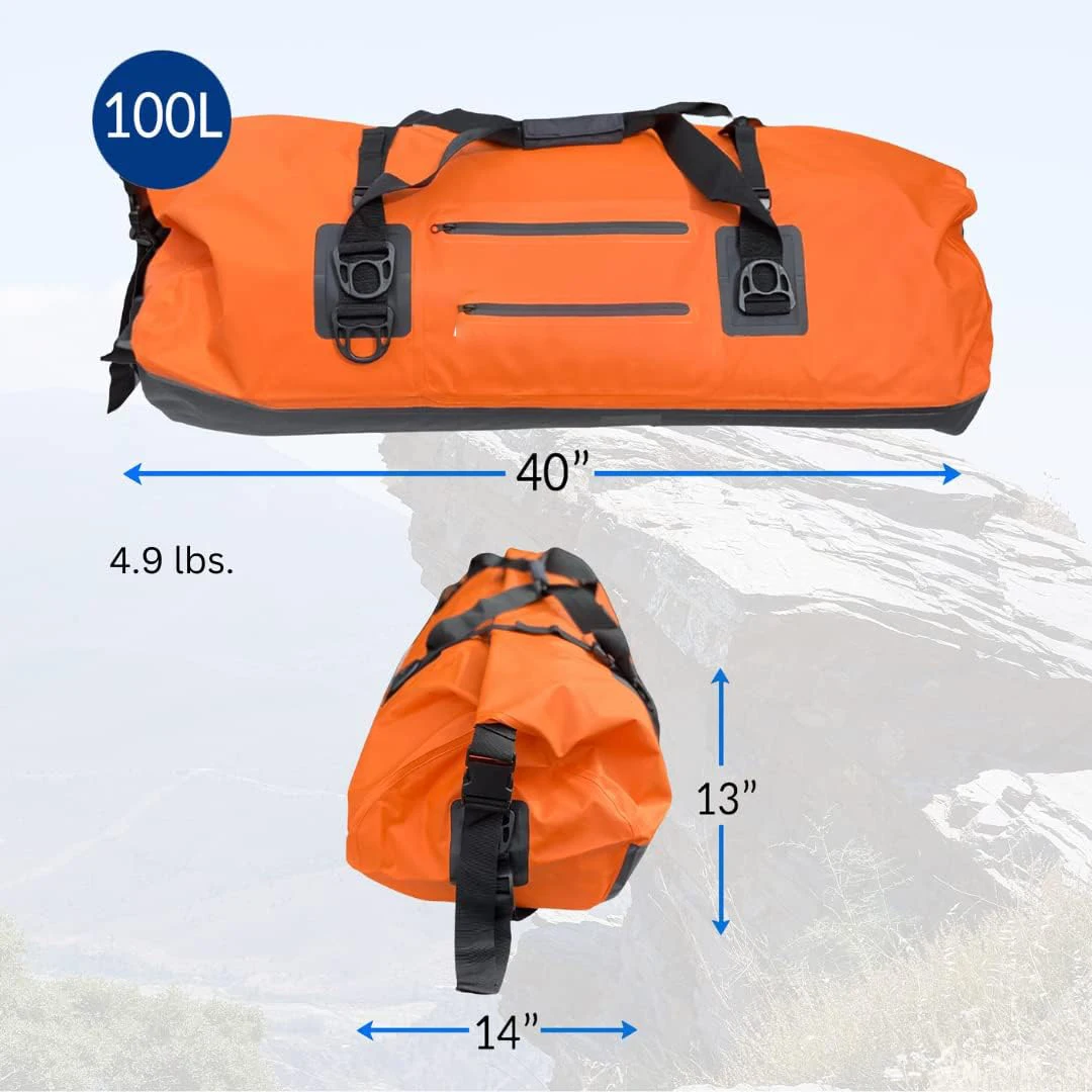 Free sample Waterproof Backpack Waterproof Bag Dry Bags 30L Roll Top Closure Travel Bags For Kayaking Camping Boating