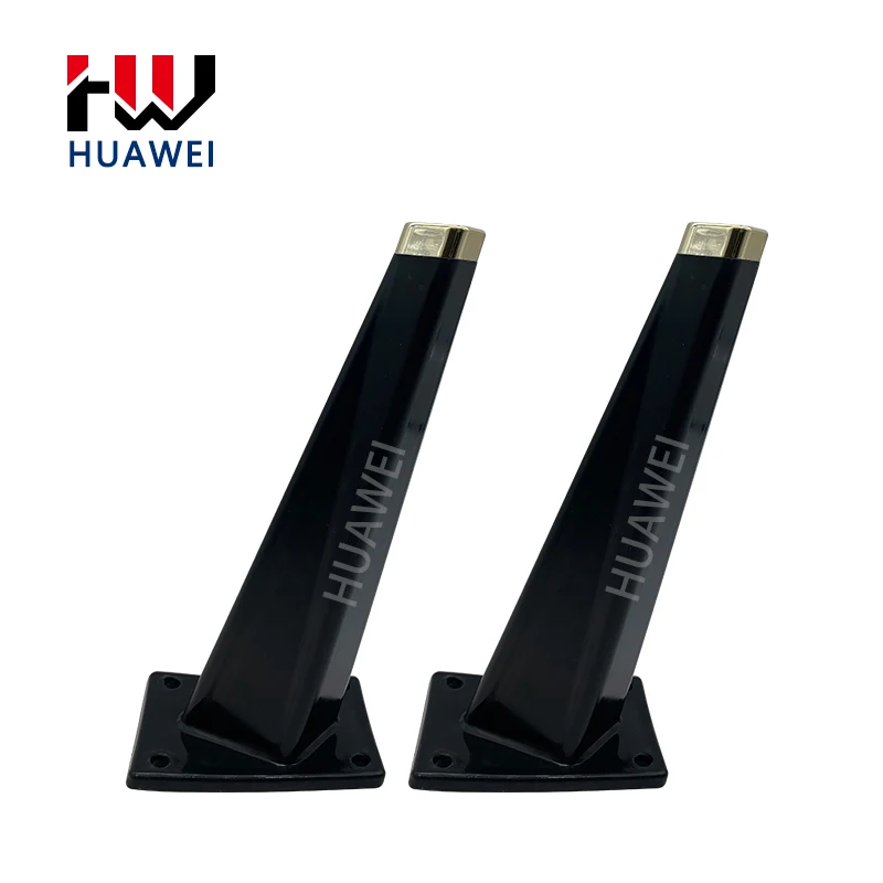 HUAWEI Black Bevel Cone Diamond Cabinet Decoration Parts Sofa Legs 20cm Plastic Bed Leg Furniture Feet