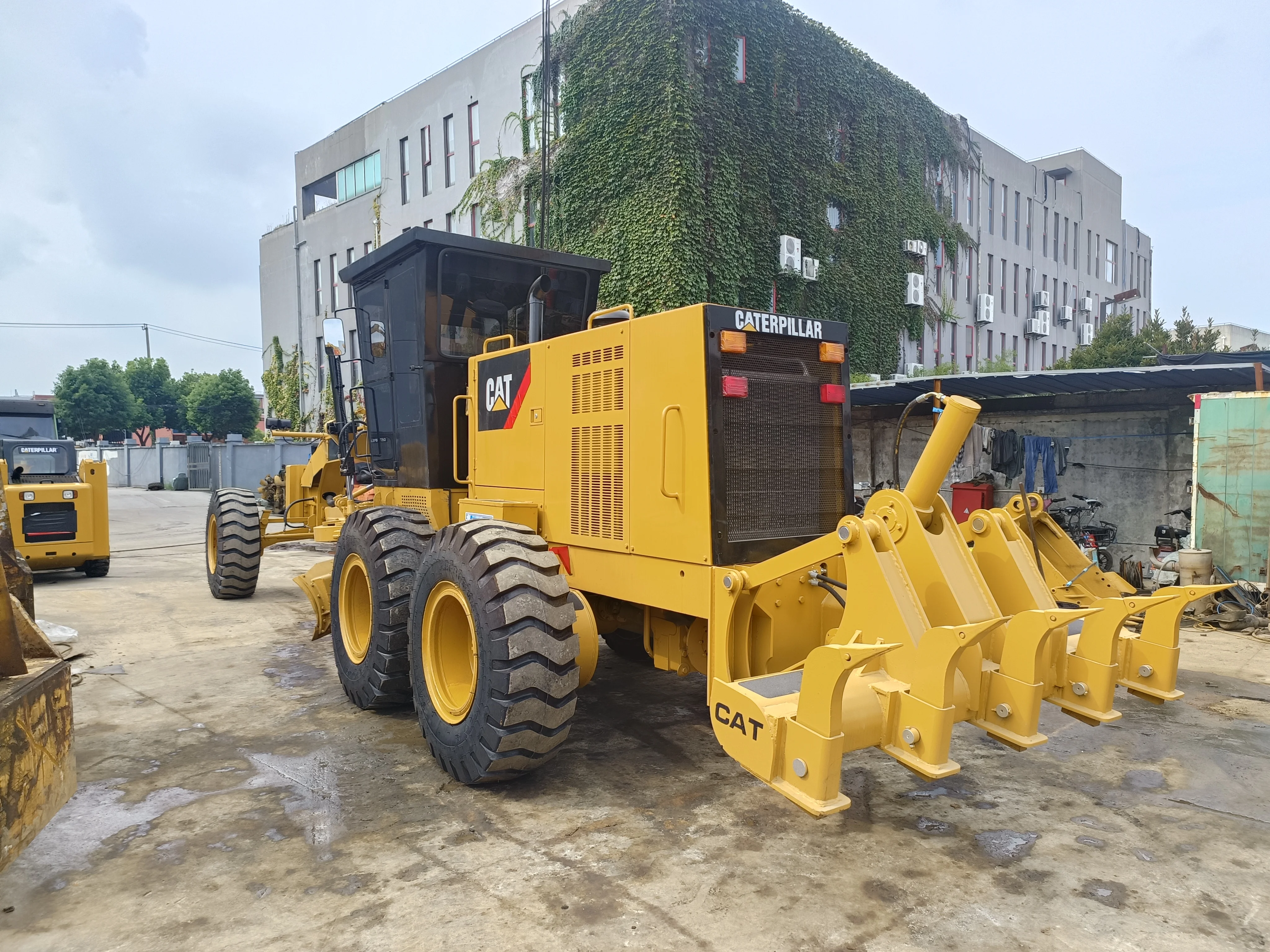 CAT 140h motor grader used diesel grader cat 140 k 140g 12g on sell with low price