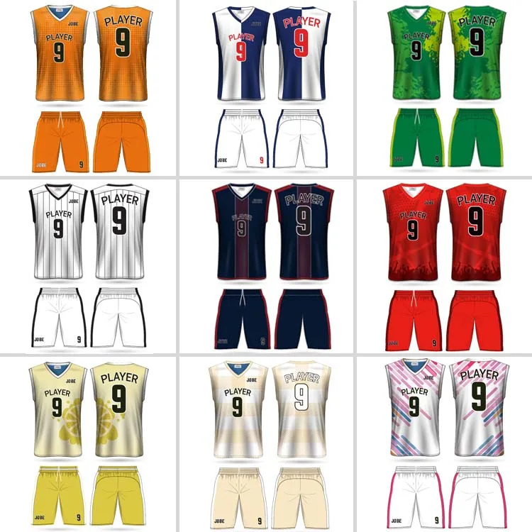 
good quality custom embroidered jordan boys kids practice youth sets basketball jersey 