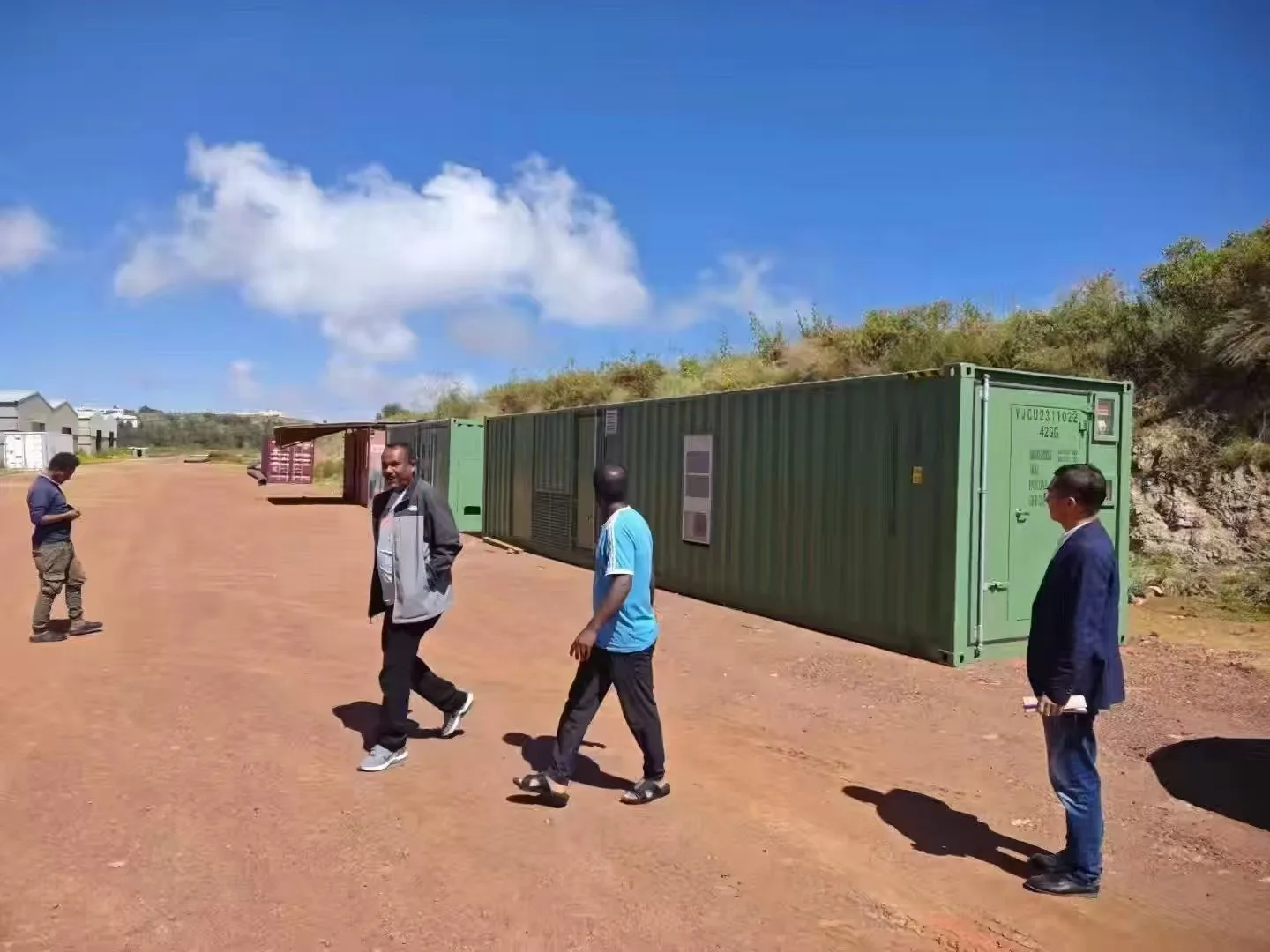 PNG BESS Battery Container 1MWh 2MWh 3MWh 3.5MWh 4.5MWh 5MWh Full 20ft Lithium Battery Storage Container for Commercial Use
