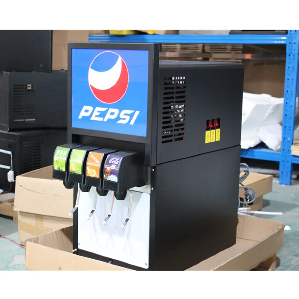 Guangzhou factory specializing in the manufacture of four valve cola machine