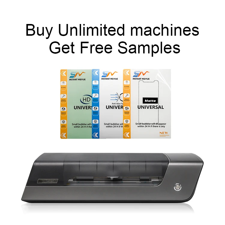 Portable Automatic Film Cutter Hydrogel TPU mobile Screen Protector Plotter Film Cutting Making Machine With Touching Screen