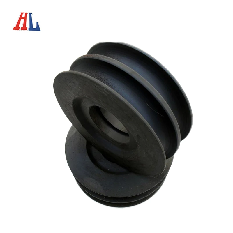 Manufacturers produce customized black white red blue nylon sheave pulley wholesale
