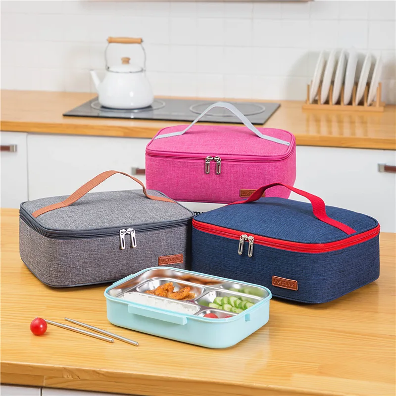 High Quality Factory Direct Waterproof Lunch Box Insulation Bag with Handle