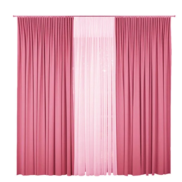 Wave Design Jacquard Meeting Room Blackout Window Velvet Blackout Curtains