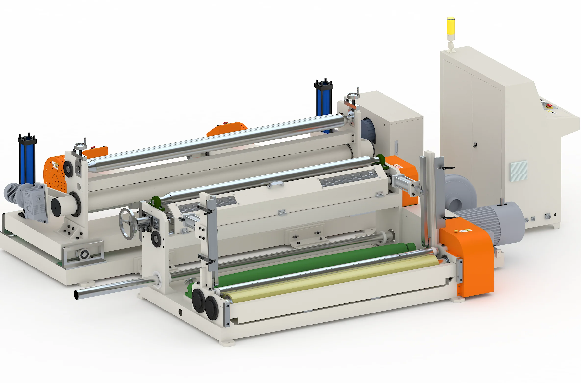 Numerical paper processing machine jumbo paper roll slitting cutting machine