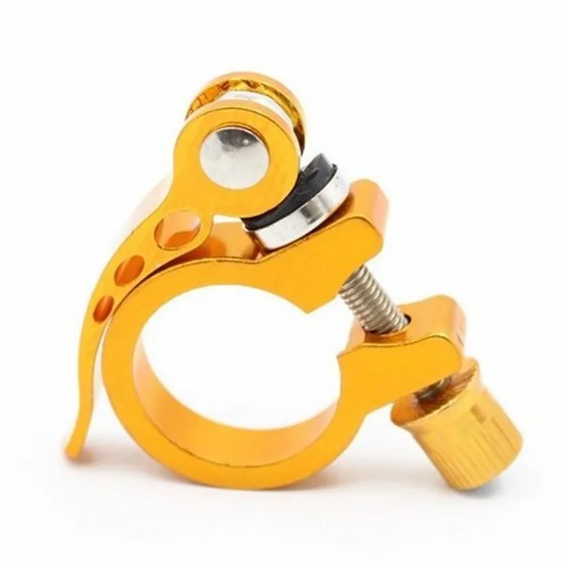 Bicycle Quick Release Seat Post Clamp 25.4mm and 28.6mm MTB Road Bike Seatpost Clamp