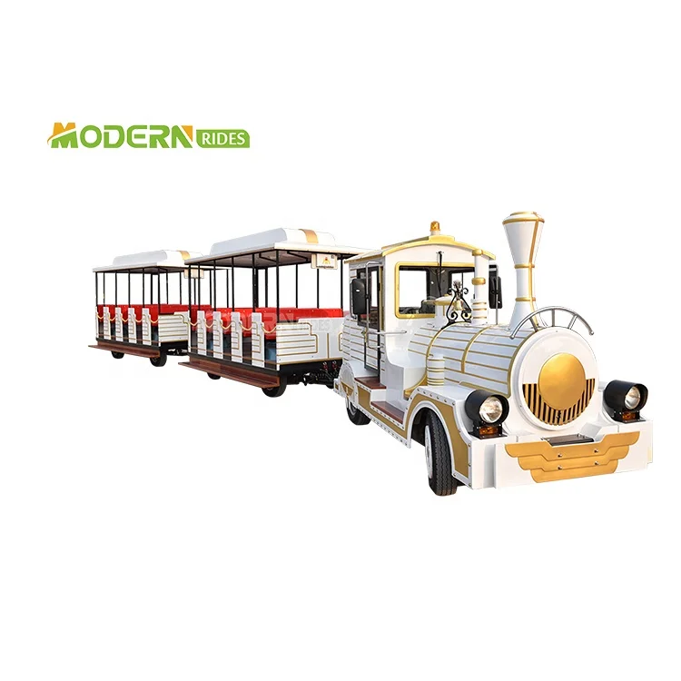 TOURIST TRAIN attraction amusement park kids new and attractive products electric train electric trackless train rides for sale