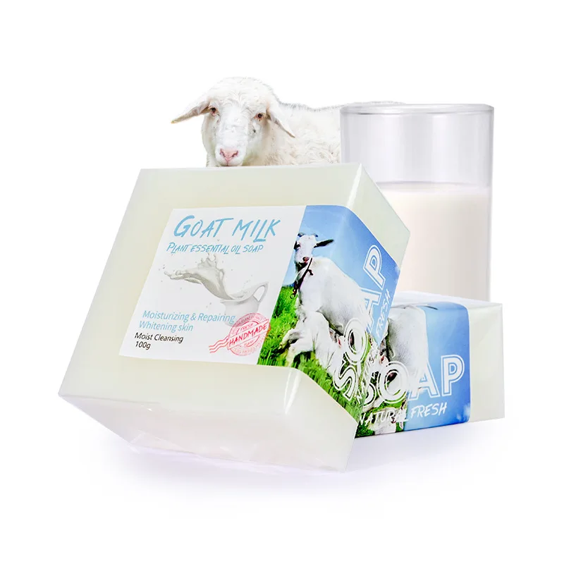 Natural Organic Handmade Whitening Moisturizing Goat Milk Soap Base Multiple Choices