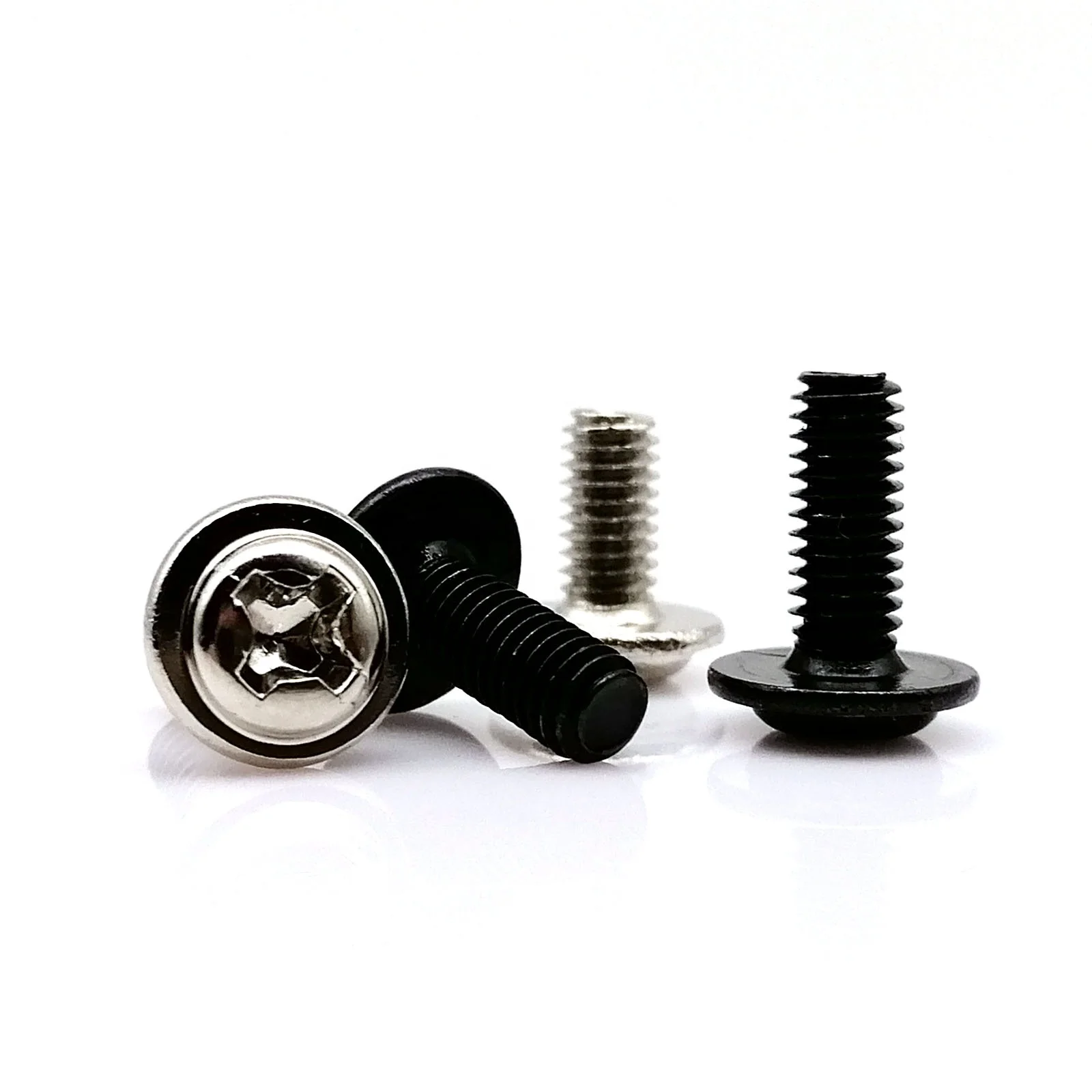 Silver Black M3*4/5/6/8mm  DIY Laptop Notebook Computer D PC Case Chassis Motherboard CD DVD Rom Mount Fix Repair Bolt Screw