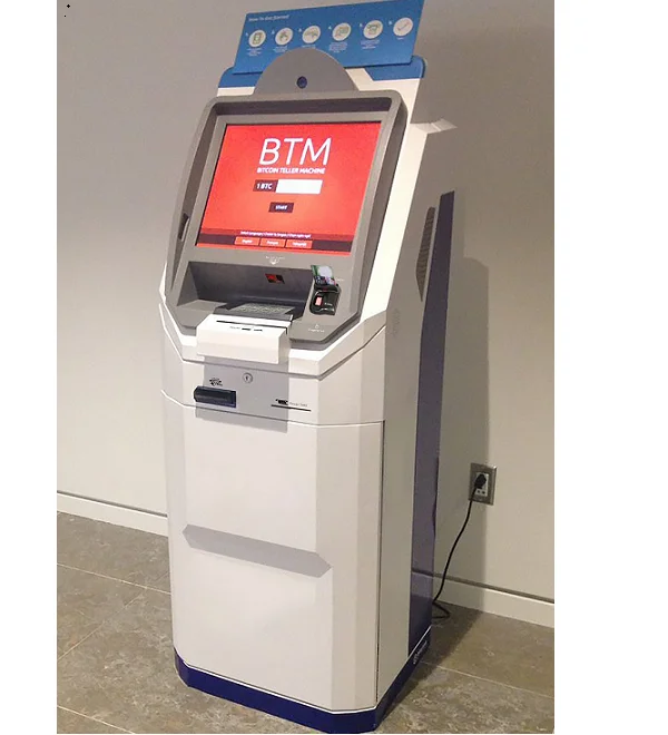 Индивидуальный кассовый платеж самообслуживание сенсорный экран криптовалюта Биткоин атм