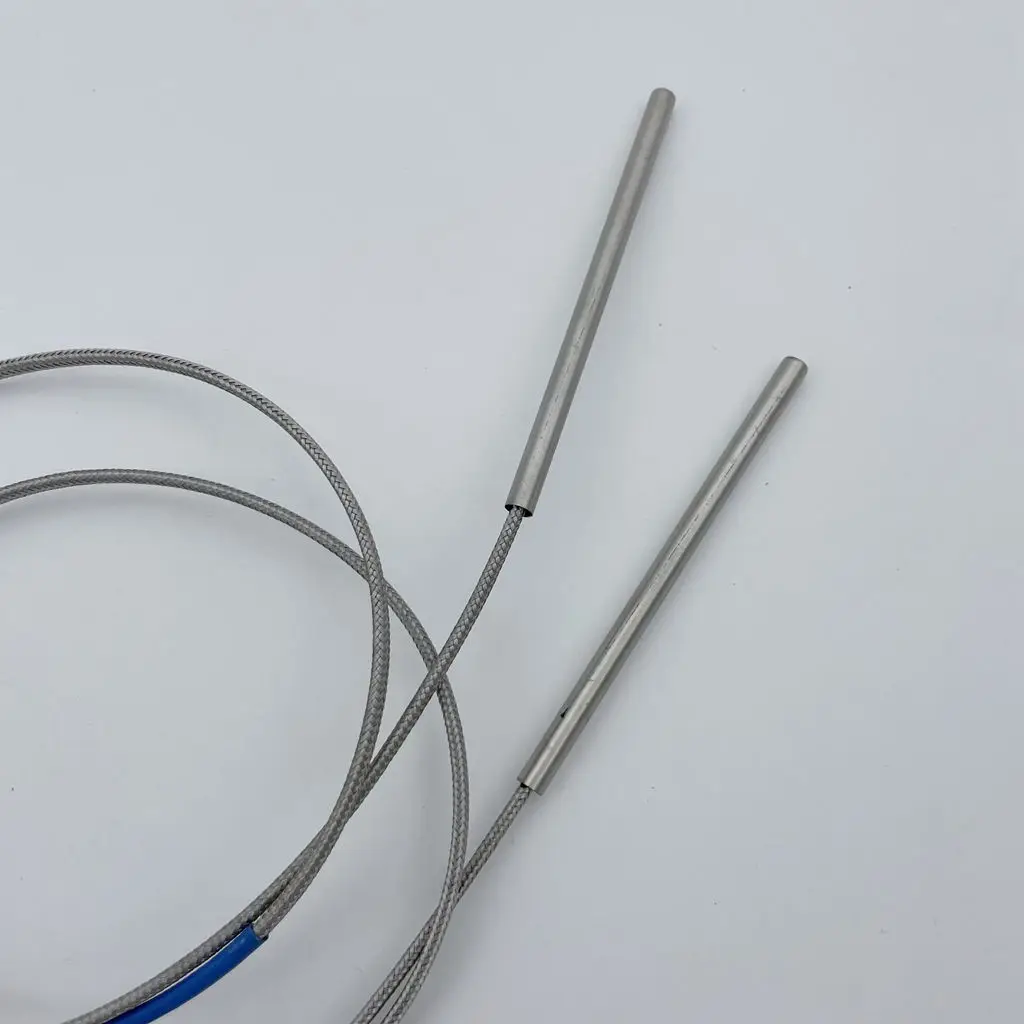 Hot sale 4mm*73mm K type thermocouple probe with 400mm metal-shield cable