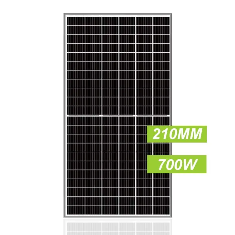 Half Cell Modul Solar 650W 660W 680W 700W Thin Film Solar Panel With Solar Panel Kits