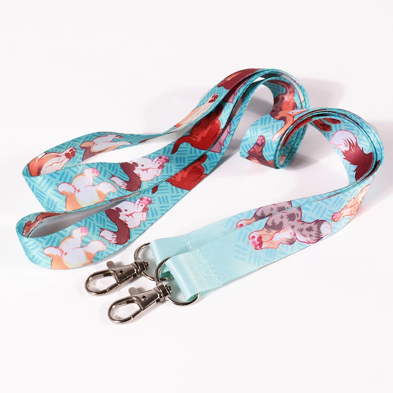 Полиэфирный шнурок на заказ с сублимационной печатью