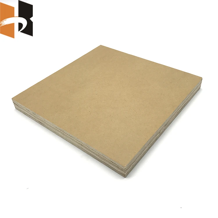 Samples 4mm-25mm Laminated MDO Medium Density Overlay Plywood For Use