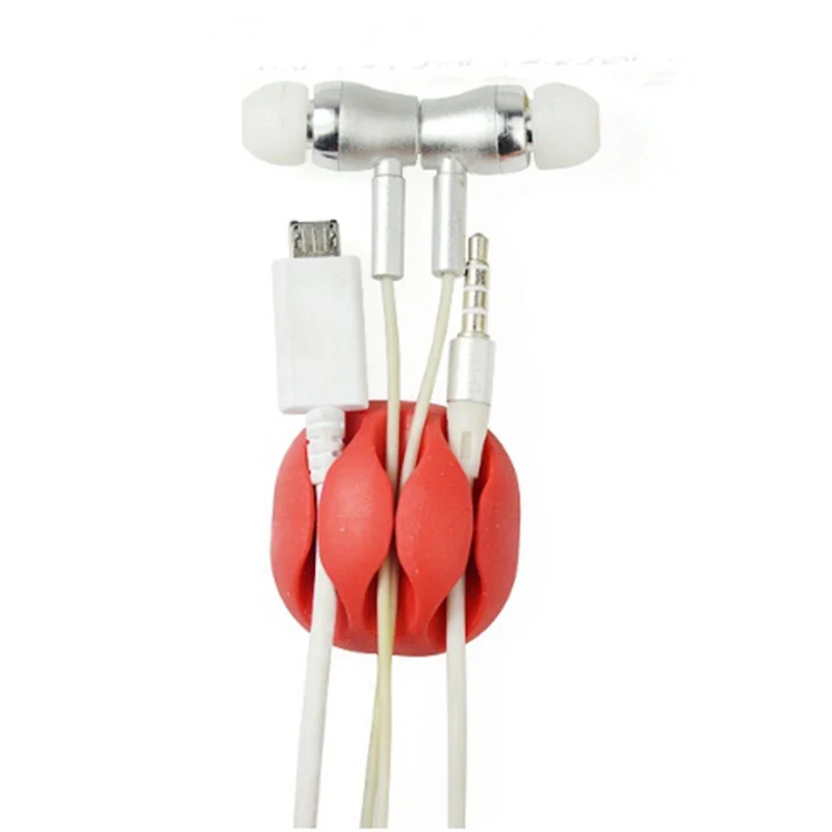 Factory wholesale hot sale multipurposeThree hole self adhesive wire clip/Silicone electrical wire clip