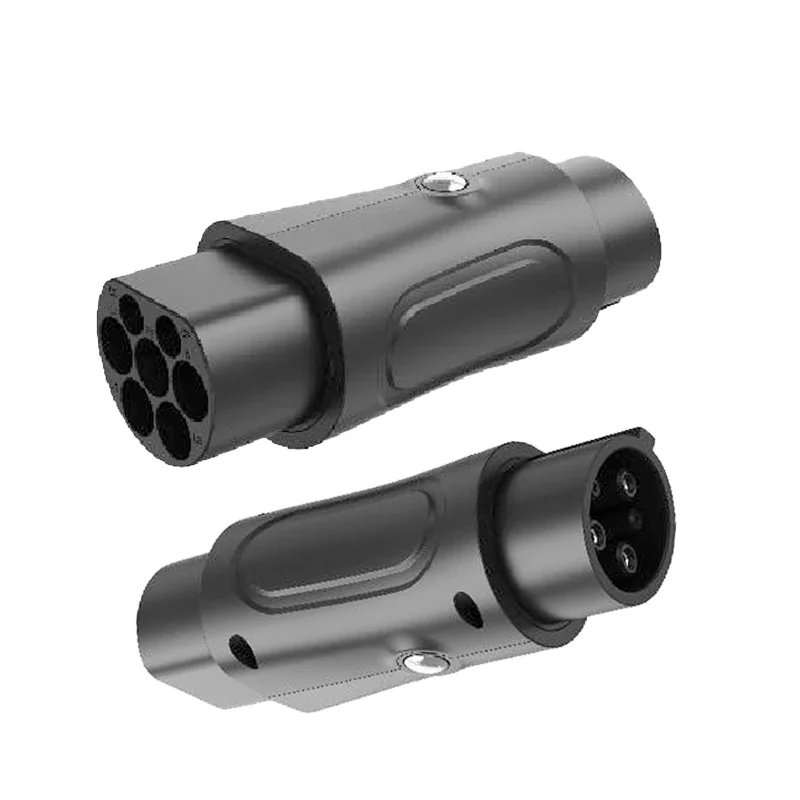 High Quality 32A Type 2 to Type 1 J1772  EV Charging Adapter  for Electric Vehicle And Electric Car Charger Plug Ev Connectors