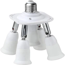 JACKYLED High Quality Wholesale 4 In Pendant Light 360 Degrees Rotation 5in 1 Lamp Base Holder