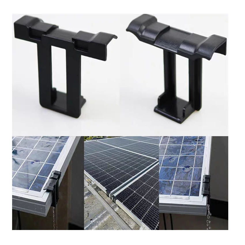 PV Solar System Drainage Solar Panel Water Guide Clips
