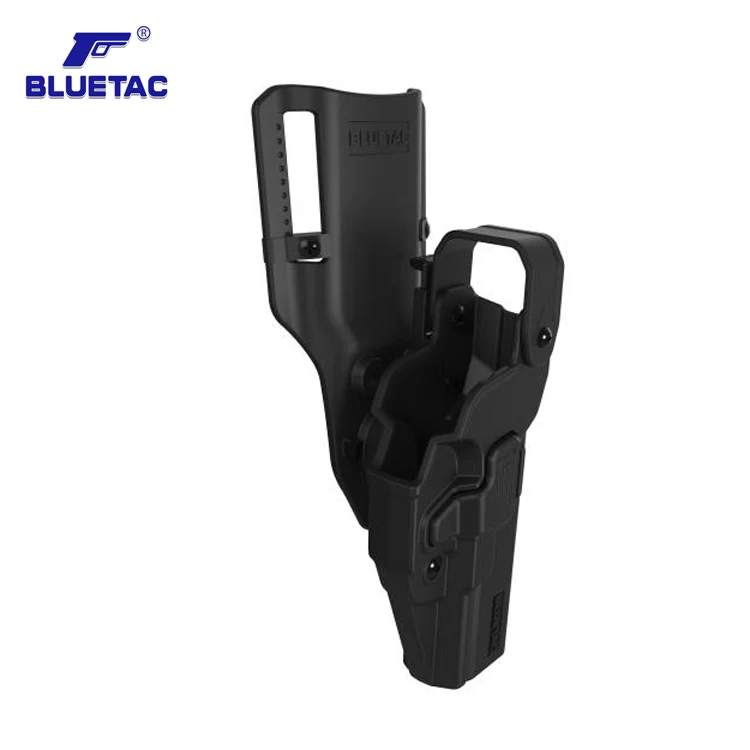 BLUETAC Glock G17 универсальная кобура для самостоятельной блокировки с капюшоном патрульных военных правоохранительных органов 7 способами