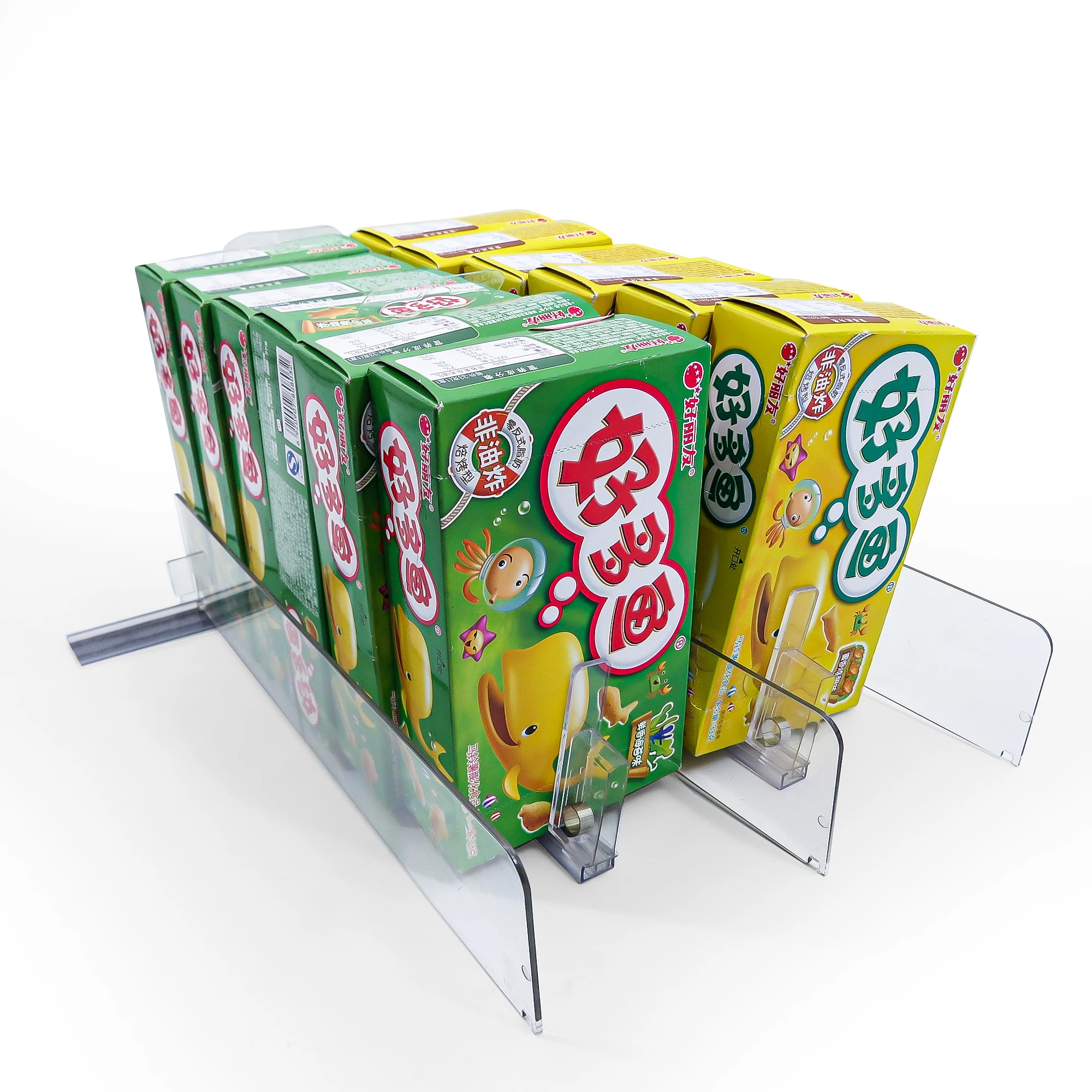 Free Sample Wholesale L Shape Plastic PVC Shelf Divider Supermarket Warehouse