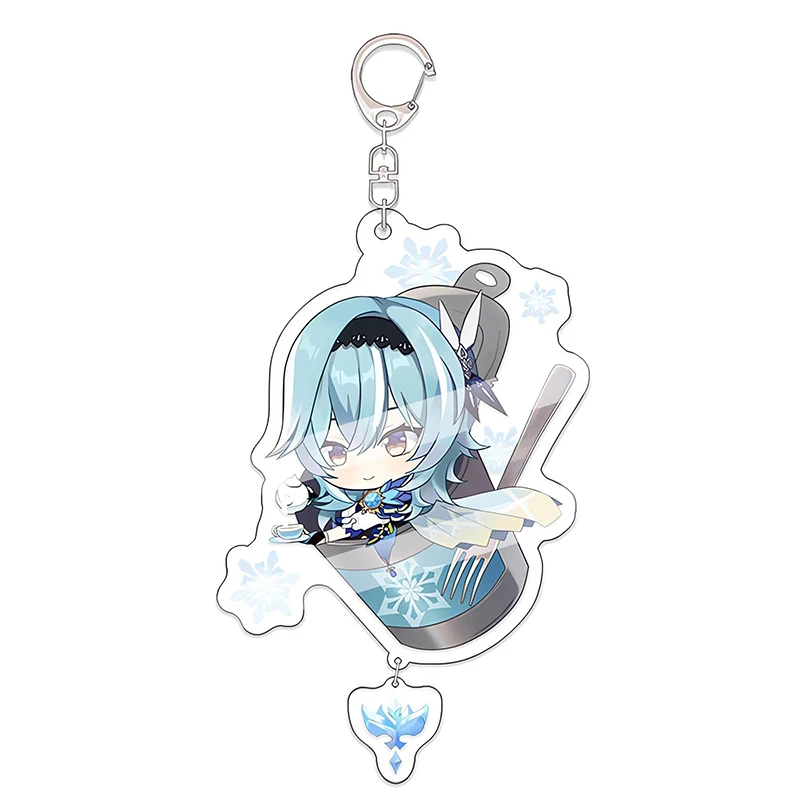 Customized production of UV printed high-end acrylic keychains at the source factory