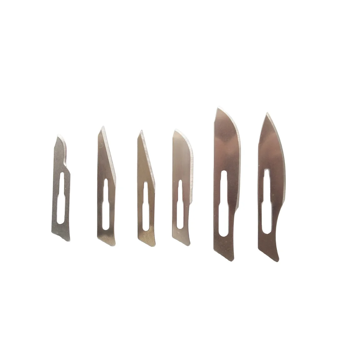 Sterile disposable stainless steel surgical blades