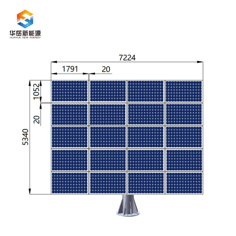 
6kw sun tracker solar tracking system solar tracker panel system dual axis Solar tracking bracket solar energy systems 
