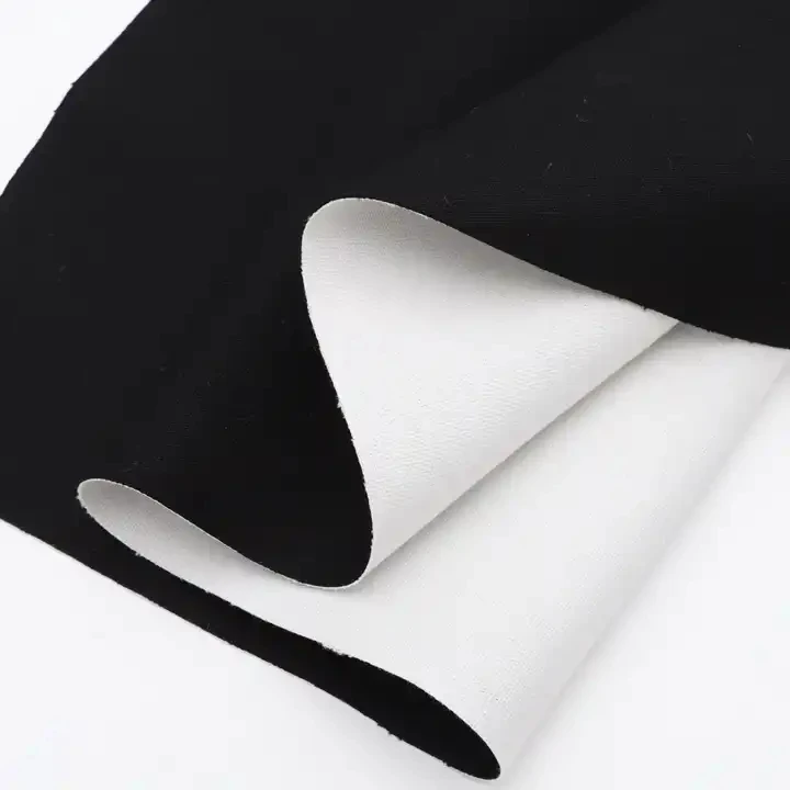Custom Canvas Double-Sided Canvas Composite Cloth Canvas 100% Cotton Fabric For Shoes