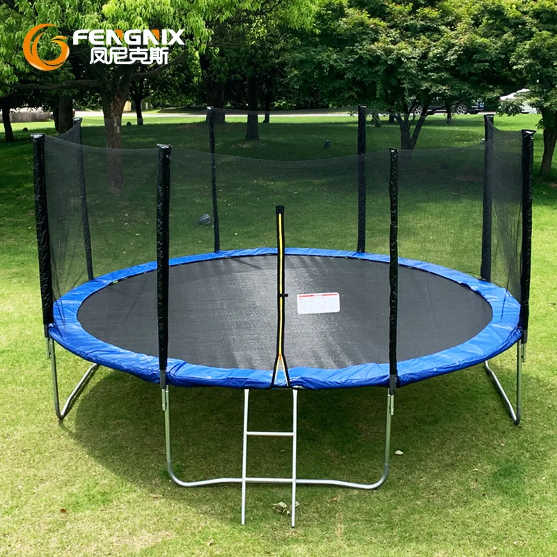 Children outdoor 10ft 12ft 14ft 16ft round kids Commercial Large Trampoline sales Factory Wholesale Trampoline park