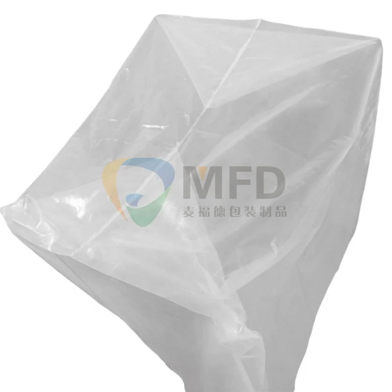 LDPE elastic pallet packaging bag cover