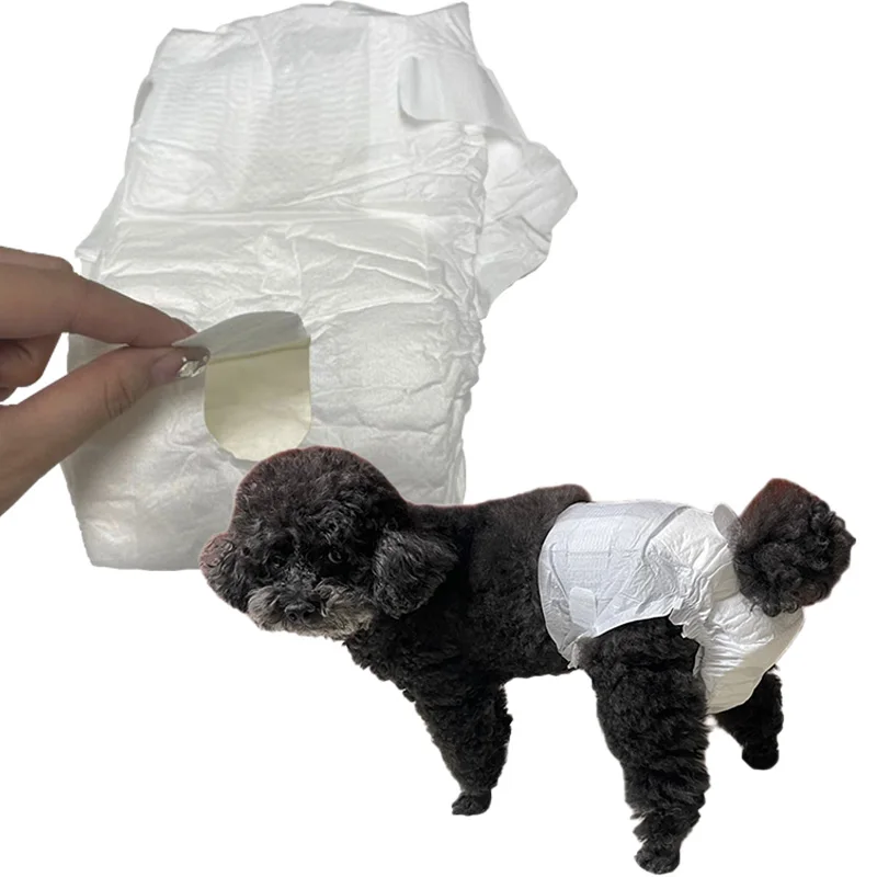 OEM ODM puppy female nappy eco-friendly disposable bamboo dog pet diapers of China