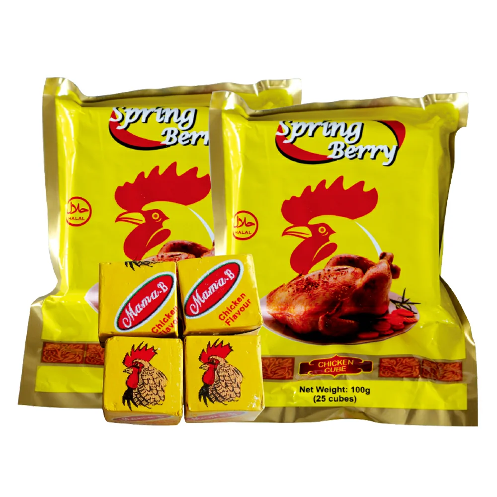 HALAL китайский поставщик продажа вкусных бульонных кубиков курицы для оптовой