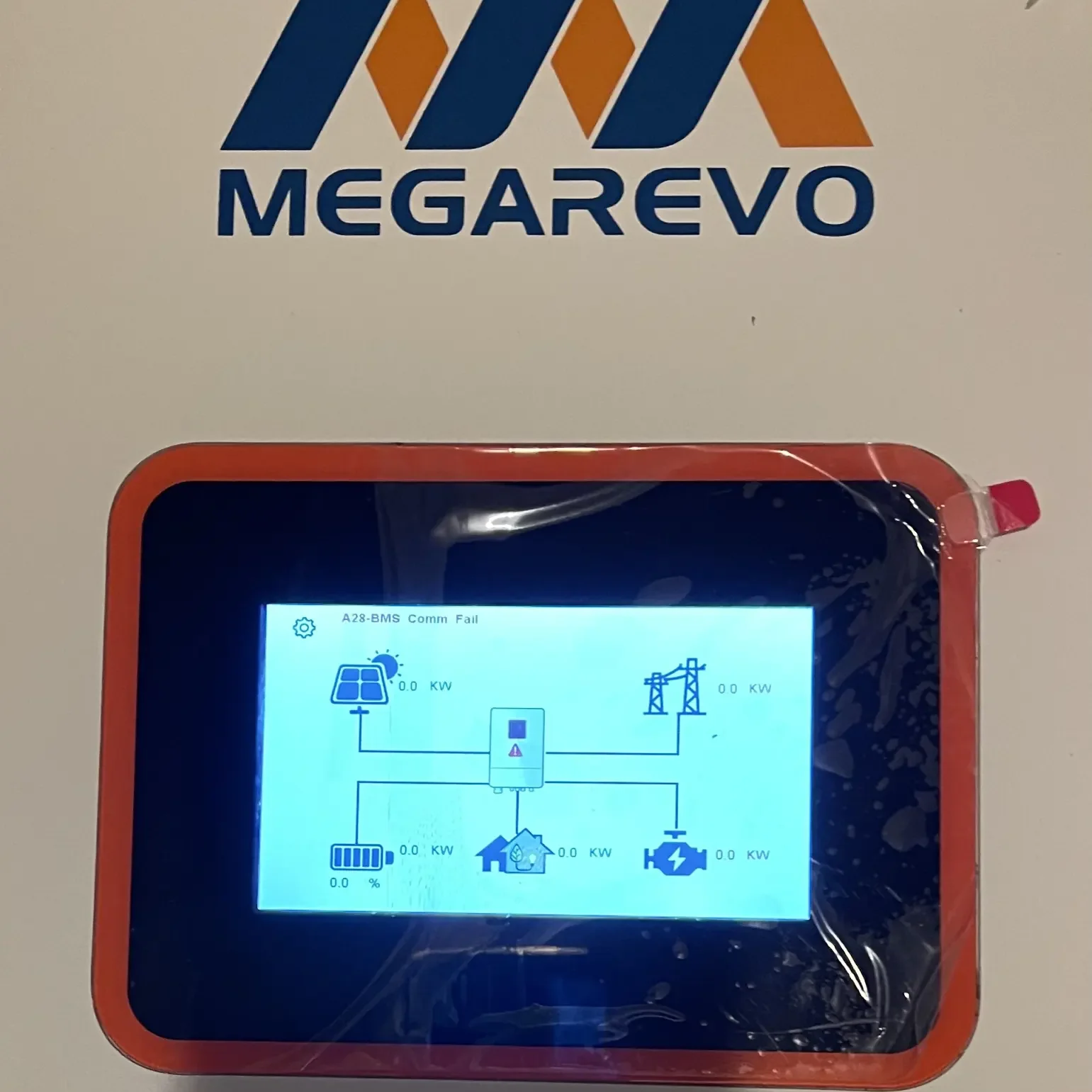 Megarevo 10 кВт Гибридный солнечный инвертор с разделенной фазой 50 Гц 60 4 МППТ контроллер синусоидальной волны КПД 99.9%