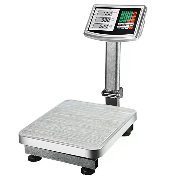 RENKMHE LED/LCD Customizable Size Stainless Steel Digital Platform Scale 60kg 100kg 300kg  RENHEHQ