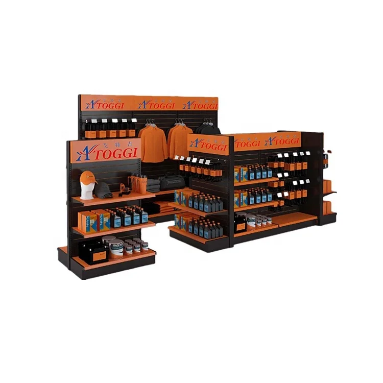 Складная Стальная Полка для gondola