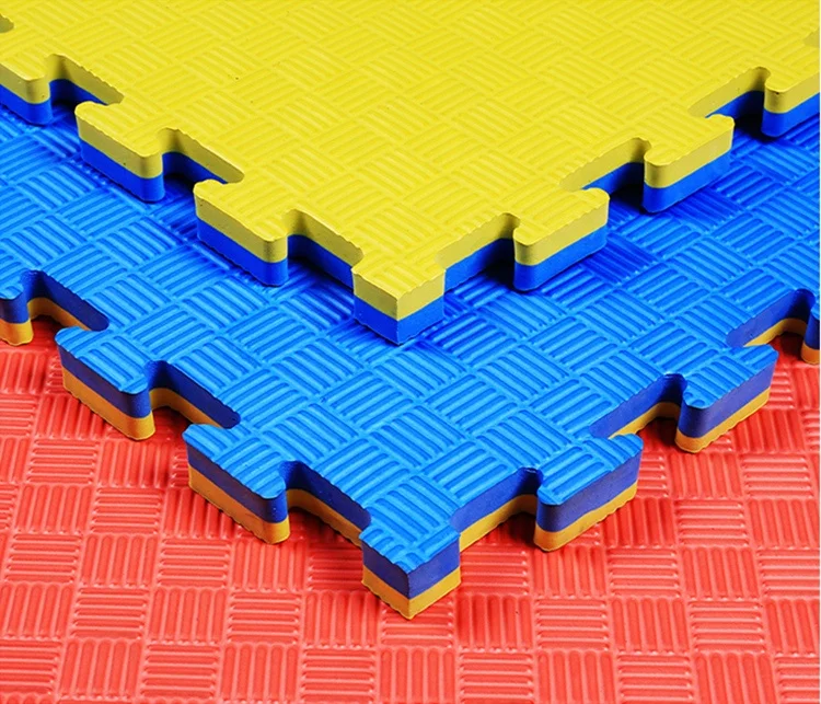 Younuo Judo 100x100CM Mma Mats Martial Arts Wrestling Interlocking Eva Puzzle 4cm Floor Judo Mats
